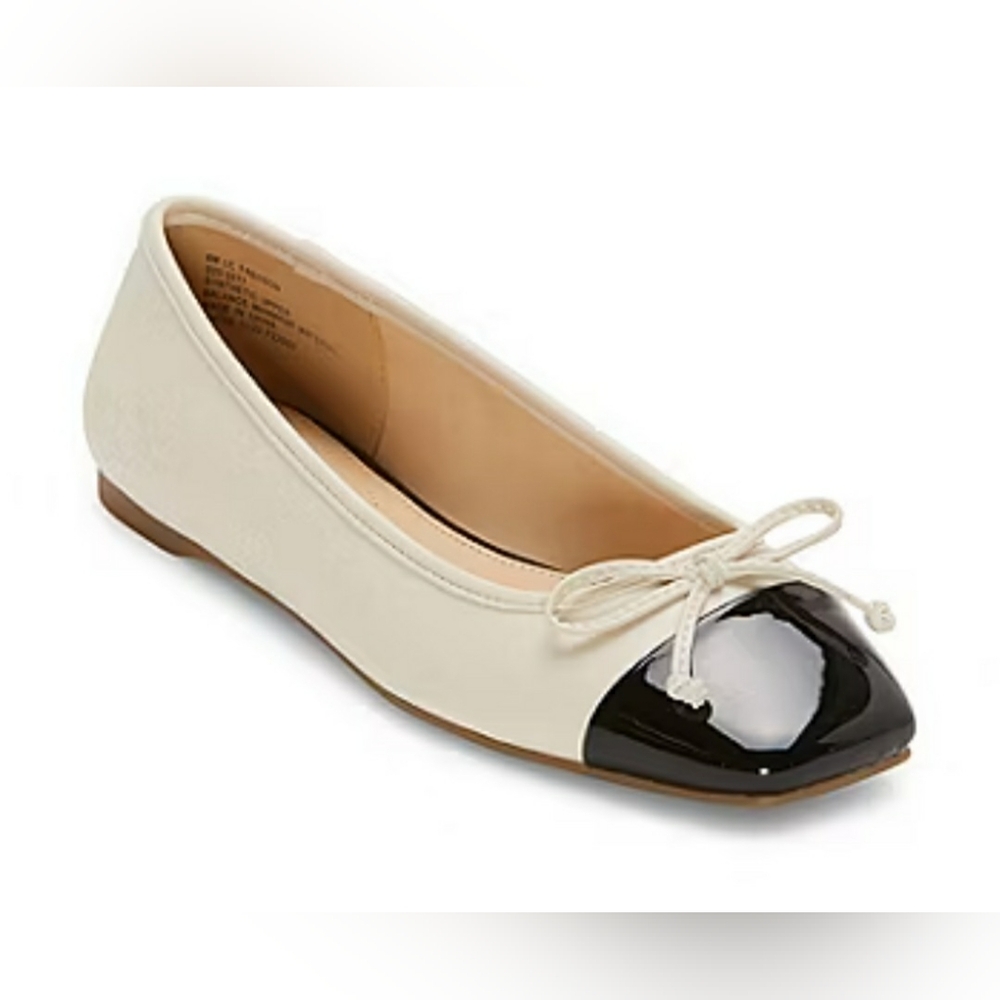 Liz Claiborne Womens Flora Ballet Flats Sz 9.5